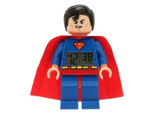 Superman Minifigure Clock Image