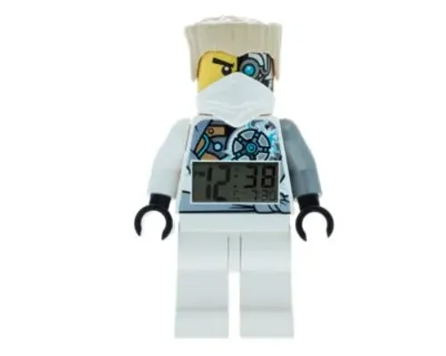 LEGO NINJAGO Zane Minifigure Clock Image