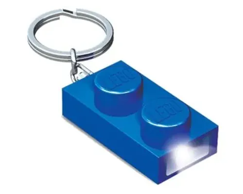 LEGO 1x2 Brick Key Light (Blue) Image