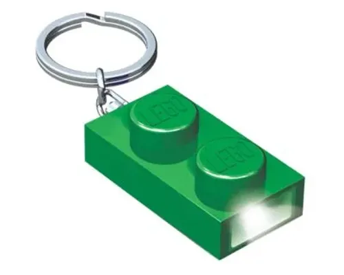 LEGO 1x2 Brick Key Light (Green) Image