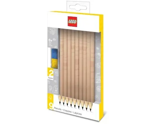 LEGO 9 Pack Graphite Pencils Image