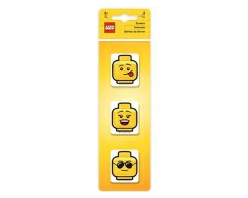 LEGO Erasers 3 Pack Image