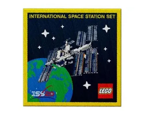 International Space Station Patch Image