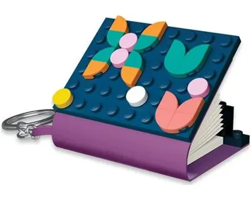 Dots key chain with mini notebook Image