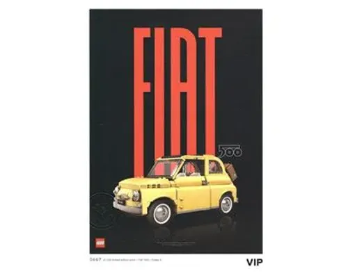 Fiat Art Print 5 - Modern Image