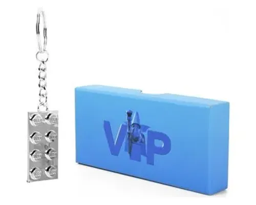 VIP Metal Key Chain 2x4 Plate Image