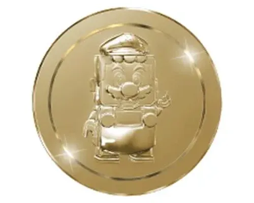 Limited Edition Super Mario Gold Coin Image