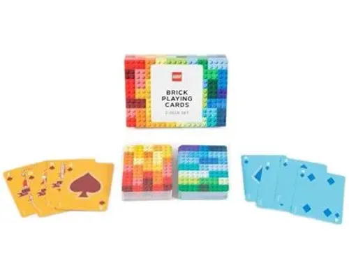 LEGO Brick Playing Cards Image