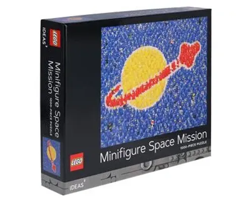 LEGO IDEAS Minifigure Space Mission Puzzle Image