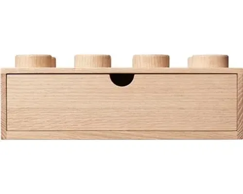 Wooden Desk Drawer 8 Light Oak Image