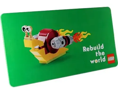 Rebuild the World Tin Sign Image