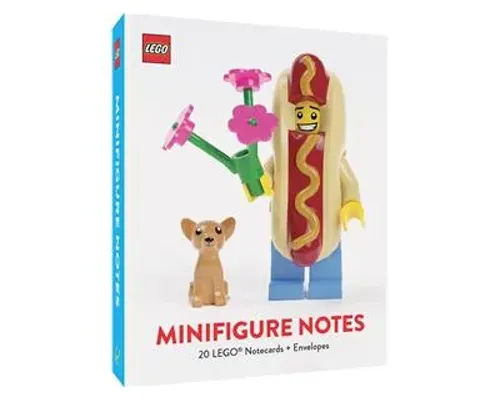 Minifigure Notes 20 Notecards and Envelopes Image