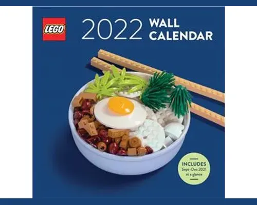 LEGO 2022 Wall Calendar Image