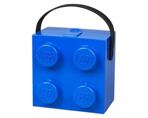 Box with Handle Blue Image