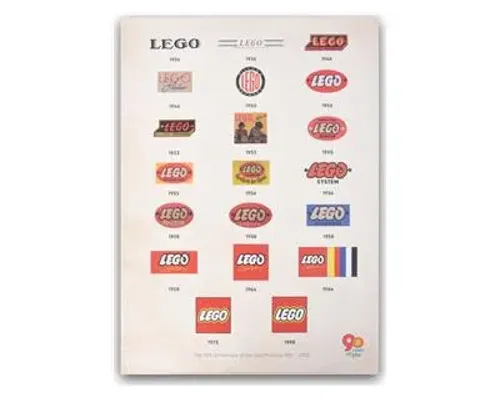 Vintage LEGO Logo Poster Image