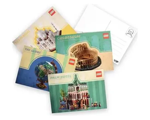 LEGO Travel Postcard Set Image