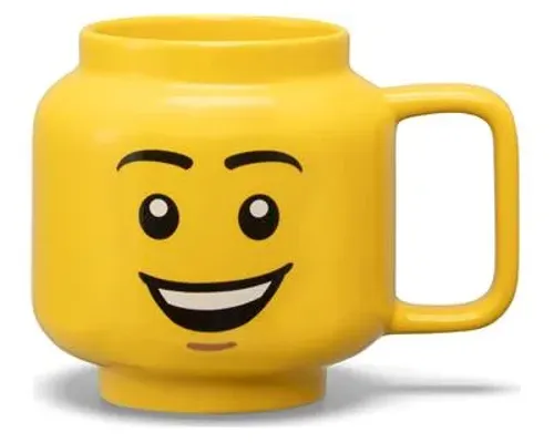 Large Happy Boy Ceramic Mug Image