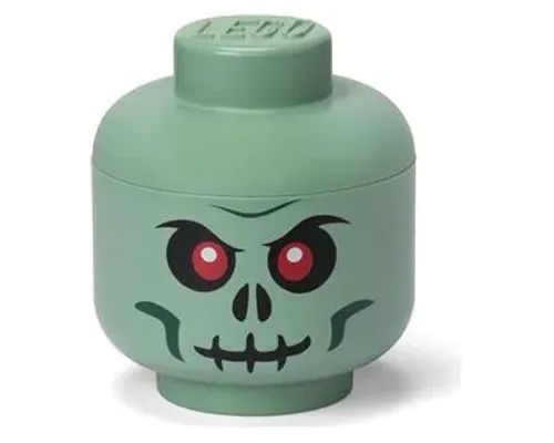 Small Skeleton Storage Head Green Image