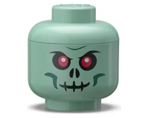 Mini Skeleton Storage Head - Green Image