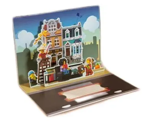 Pop-up modular building postcards, collection 2 of 2 Image