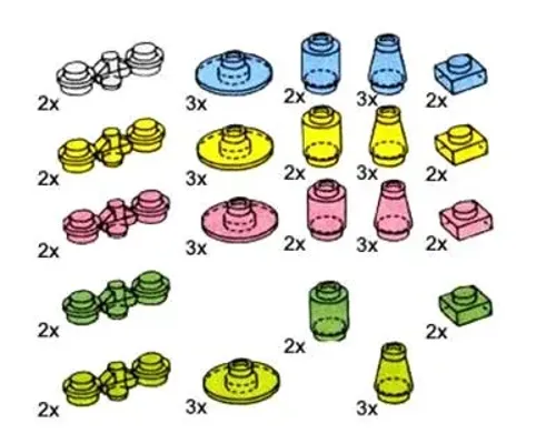 Space Light and Radar Plates, Disks and Cones (Transparent Lights) Image