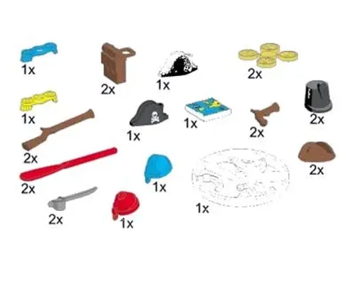 Pirate Accessories Image