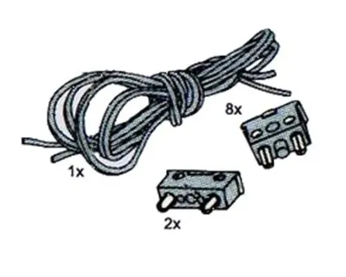 Two-Way Plugs and Cable 3.0 m Image