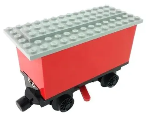 Tender 4.5V Battery Red. For Trains with Battery Motor 810 Image