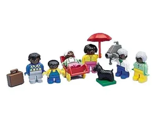 Duplo Family, African American Image