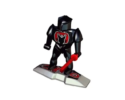 Knights Kingdom II - Nestlé Promotional Figure Vladek with Scorpion Pattern (Sticker) Image