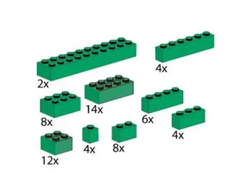 Green Bricks Assorted Image