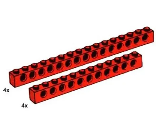 8 Technic Beams Red Image