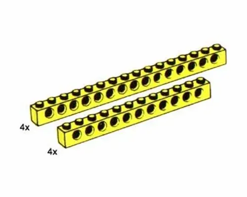 8 Technic Beams Yellow Image