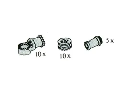 Connector Pegs, Toggle Joints and Wheels Image