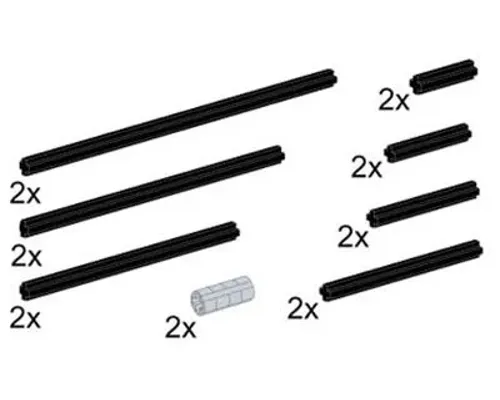 Assorted Cross Axles Image