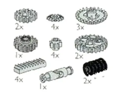 Gear Wheels, Worm Gears and Racks, Universal Joints Image