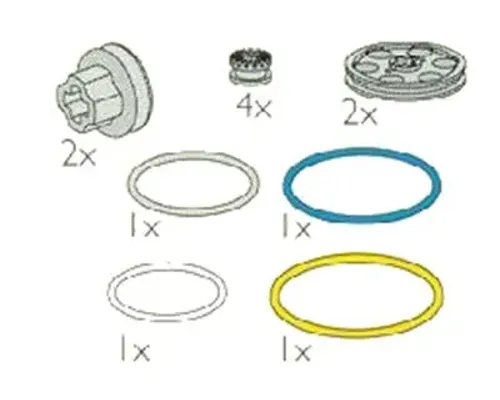 Wedge Belt, Pulleys and V-Belts Image