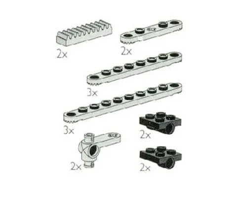 Steering Elements, Plates and Gear Racks Image