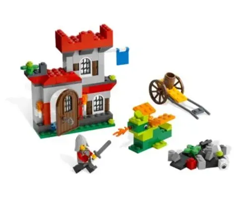 Knight and Castle Building Set Image