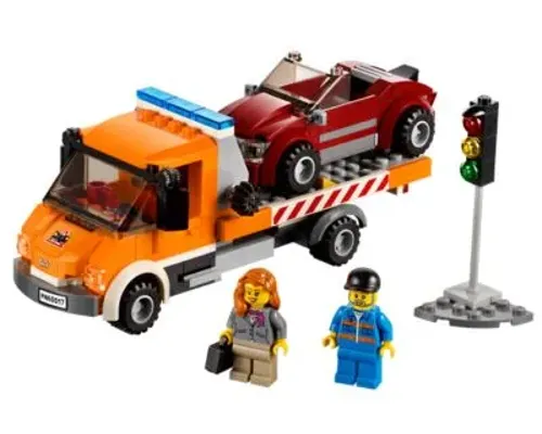 Flatbed Truck Image