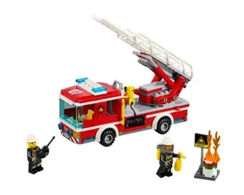 Fire Ladder Truck Image