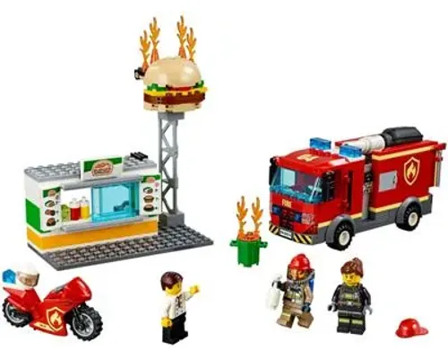 Burger Bar Fire Rescue Image