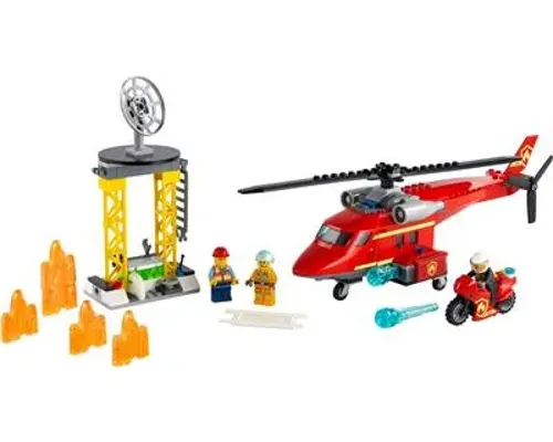 Fire Rescue Helicopter Image