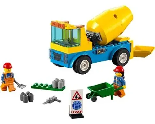 Cement Mixer Truck Image