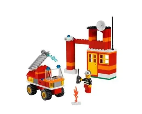 Fire Fighter Building Set Image