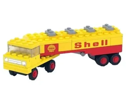 Articulated petrol tanker Image