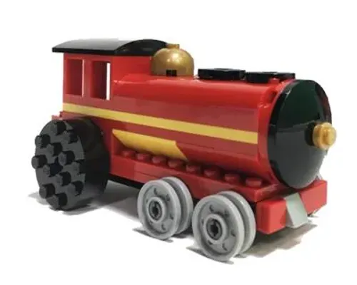 Classic Wooden Train Image