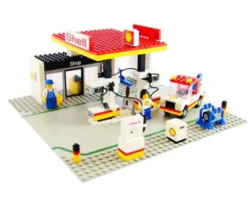 Shell Service Station Image