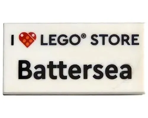 I Heart LEGO Store Battersea Tile Image