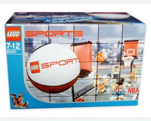 Street Basketball set with Spalding mini-basketball Image